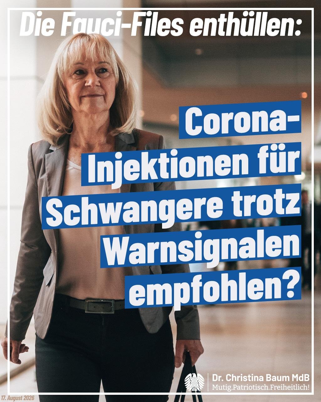 Fauci-Files: Corona-Injektionen für Schwangere trotz Warnsignalen empfohlen?
