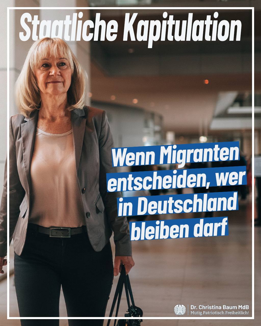 Staatliche Kapitulation: Wenn Migranten entscheiden, wer in Deutschland bleiben darf