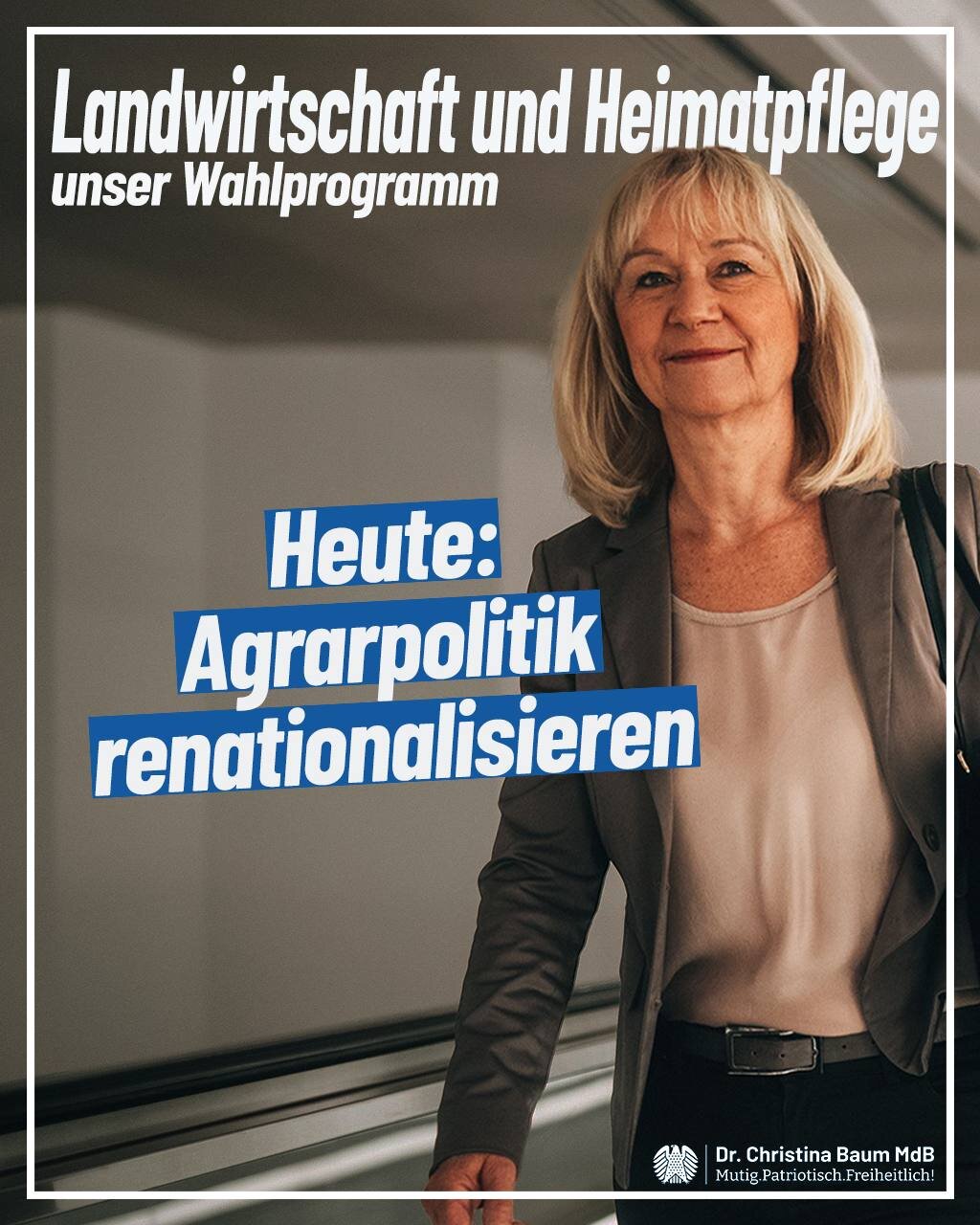 Teil 11: Landwirtschaft und Heimatpflege – Heute: Agrarpolitik renationalisieren