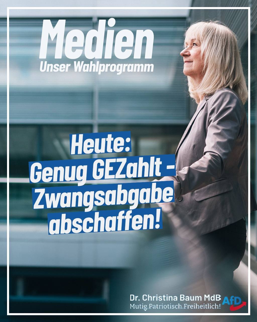 Teil 15: Medien – Heute: Genug GEZahlt – Zwangsabgabe abschaffen!