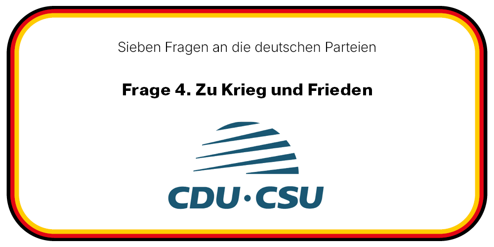 NATO, Ukraine, F-35: Wie CDU/CSU Deutschlands nationale Interessen definiert